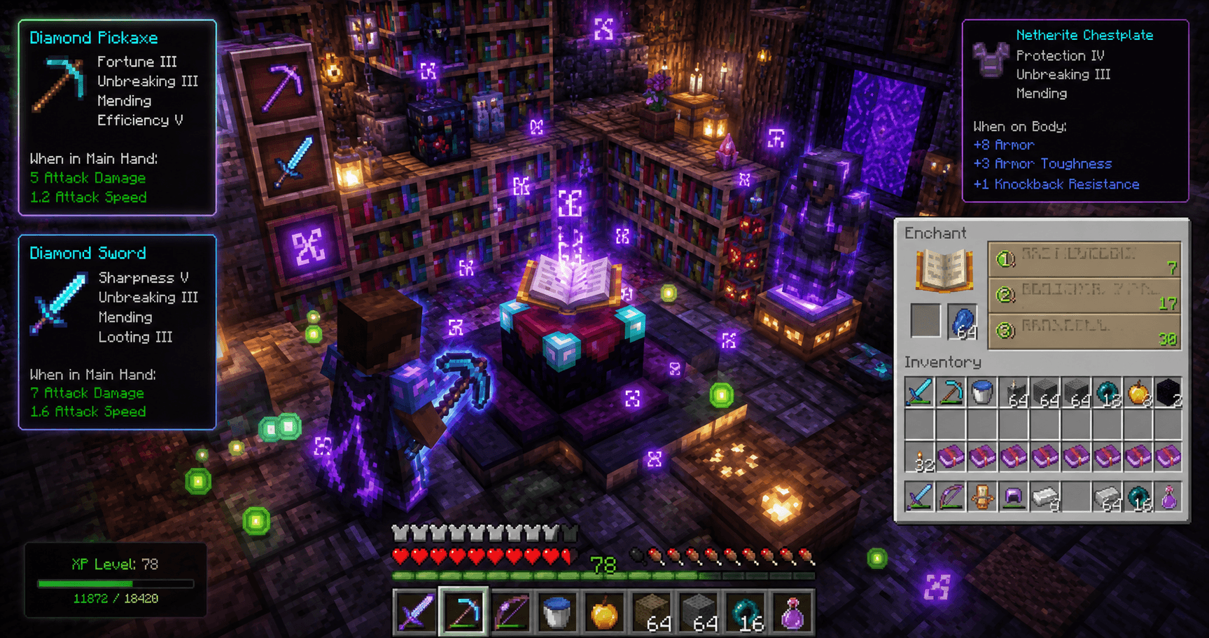 Best Enchantments in Minecraft 1.21: Tier-by-Tier Priority Guide