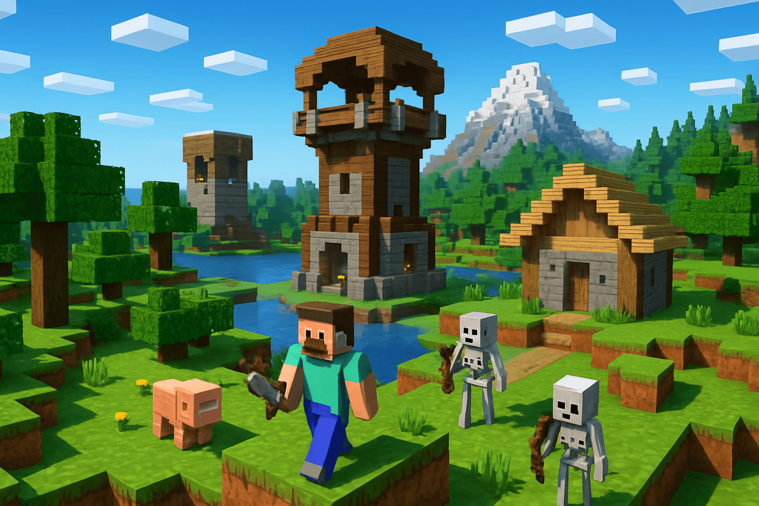 Best Survival Seeds in Minecraft 1.21