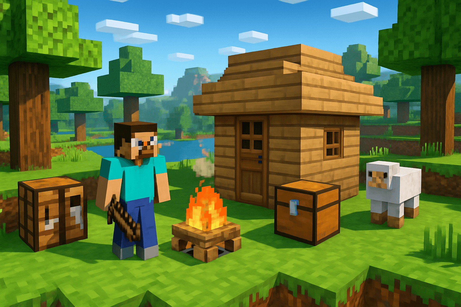 How to Survive Your First Night in Minecraft
