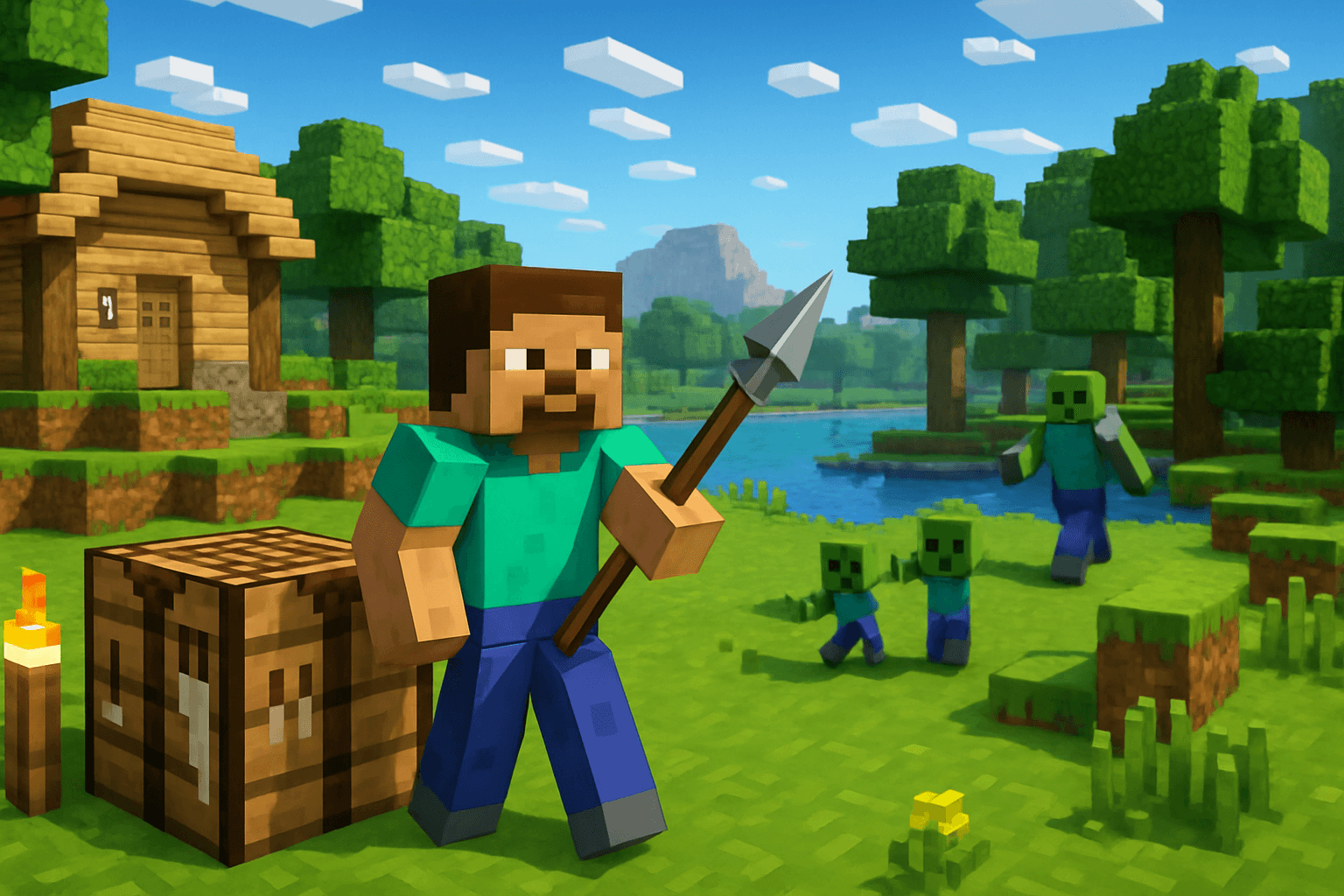 Minecraft Spear Guide: How to Craft, Use and Master the New Weapon
