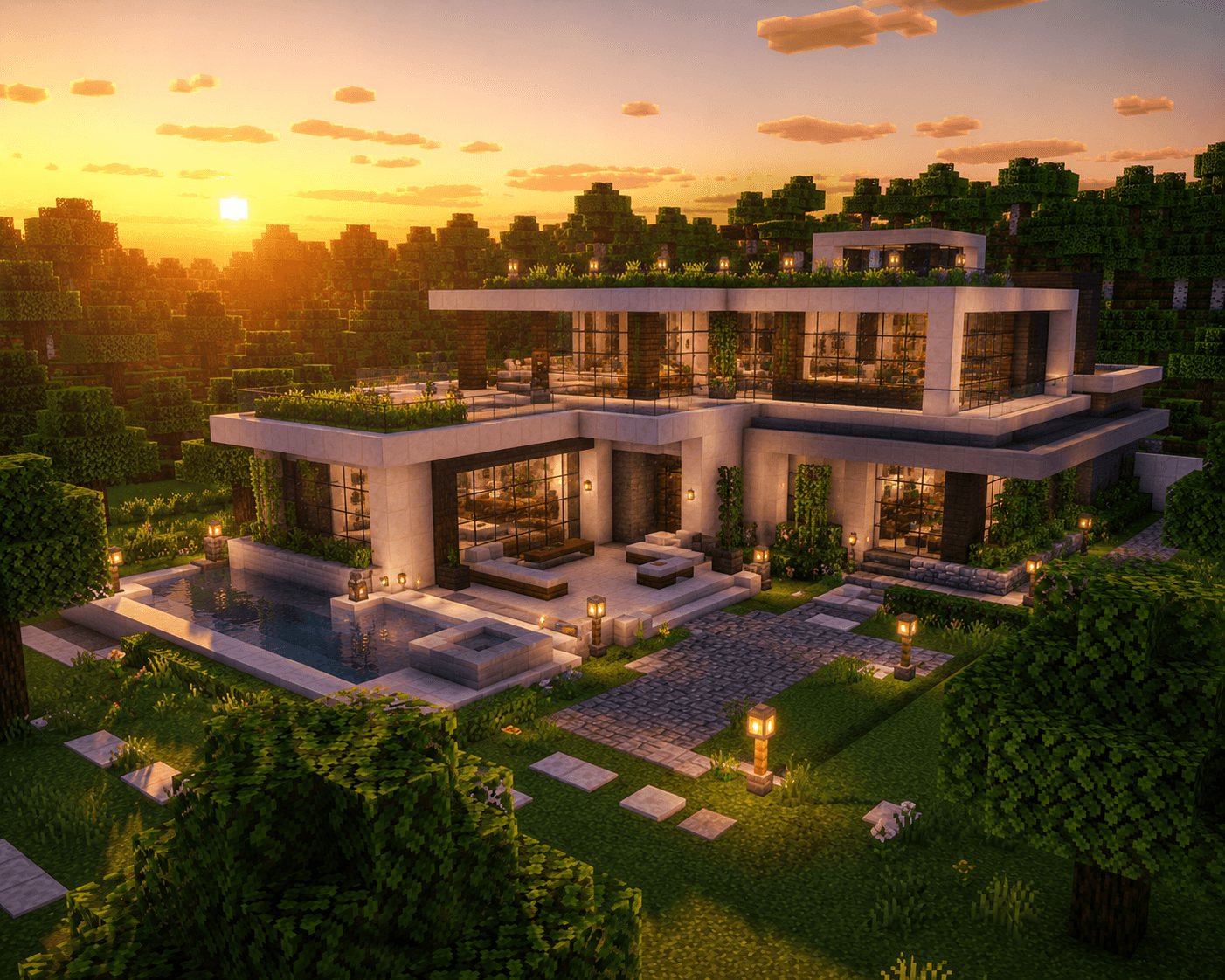 How to Build a Modern House in Minecraft (Step-by-Step Tutorial)